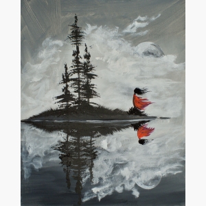 Black and White Painting