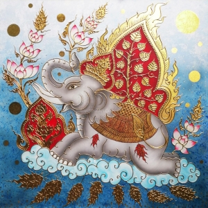 Elephant Art paintings