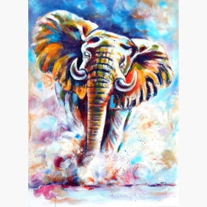 Elephant Art paintings