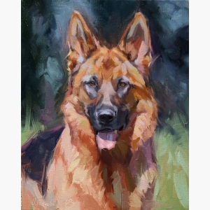 Dog Painting