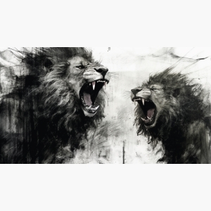 Lion Painting