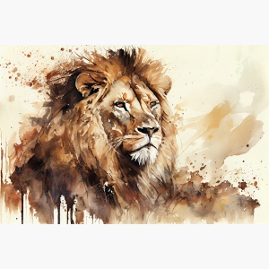 Lion Painting