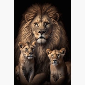 Lion Painting