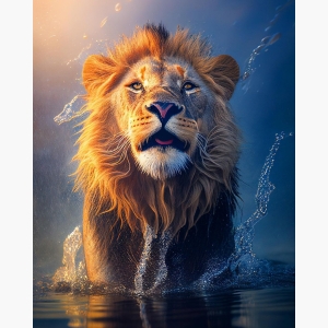 Lion Painting