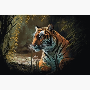 Tiger Painting