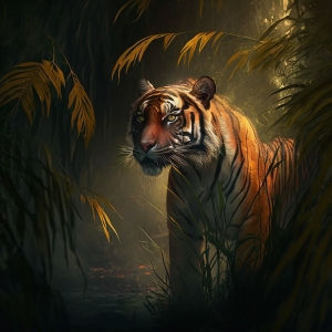 Tiger Painting