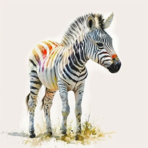 Zebra Painting