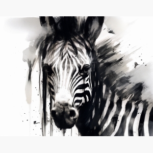 Zebra Painting