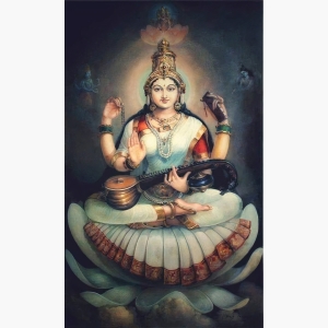 Saraswati Painting
