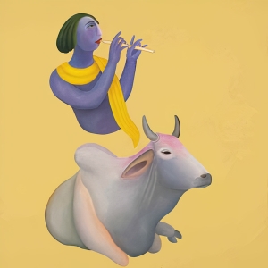 Manjit Bawa Painting