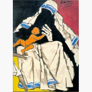 MF Hussain Painting