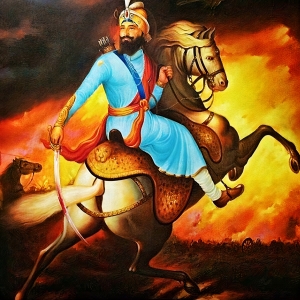Guru Gobind Singh Painting Square
