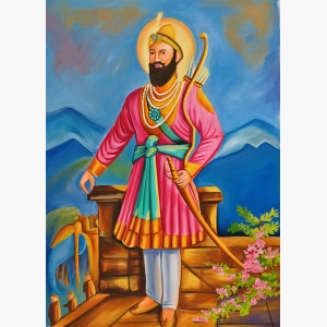 Guru Gobind Singh Ji Canvas Print