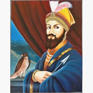 Guru Gobind Singh Ji Painting Canvas