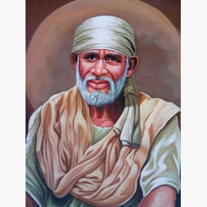 sai baba painting