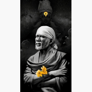 Sai Baba Big Canvas Painting