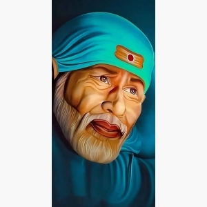 Sai Baba Big Canvas Painting