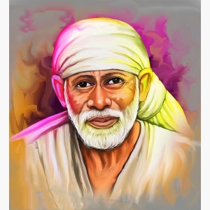 Sai Baba Ji Canvas Painting