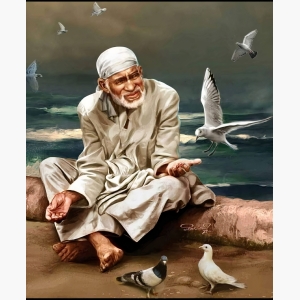 Sai Baba Ji New Painting