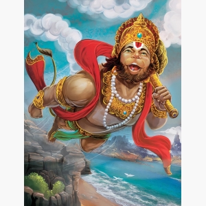 hanuman painting