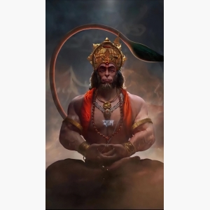 Hanuman Ji Canvas Painting