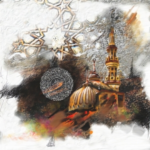 Islamic Painting Square