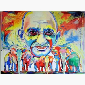 Mahatma Gandhi Painting