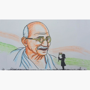 Mahatma Gandhi Painting