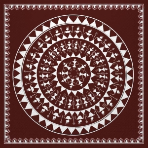 Warli Painting On Canvas