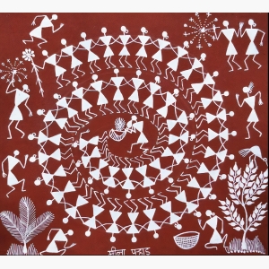 Warli Folk Painting