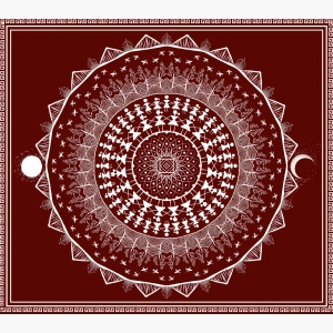 Modern Abstract Warli Art