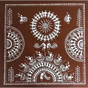 Modern Abstract Warli Art