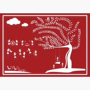 Warli Folk Painting