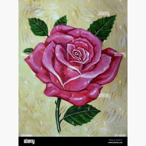 Rose Flower Painting