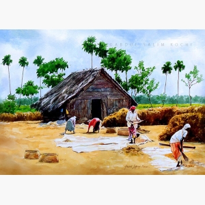 Village House Painting
