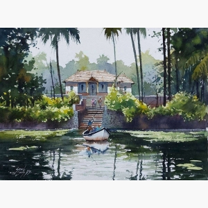 Painting Of Village Woman