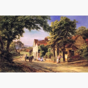 Village Wall Painting