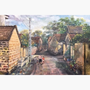 Village Women Painting