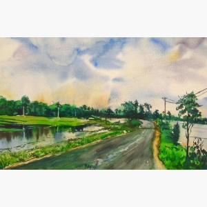 Abstract Landscape Art