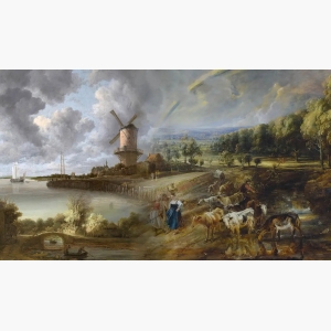 Abstract Landscape Painting