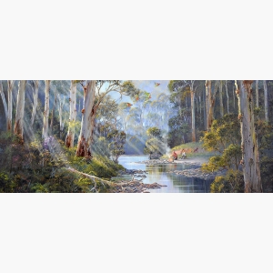 Watercolor Landscape Painting